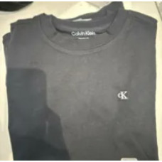 [S] CALVIN KLEIN SMALL LOGO SS CLASSIC FIT T-SHIRT,BLACK, SP40593364-40WP105001 (SCK512)