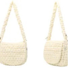 [S] ANOETIC MAXI CLOUD BAG,IVORY, SAN46 [FINAL SALE] (SAN46)