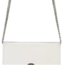 [S] ANOETIC ANC CLASSIC CRINKLE SQUARE BAG,IVORY, SAN50 [FINAL SALE] (SAN50)