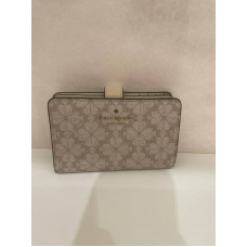 [U] KATE SPADE KG488 SPADE FLOWER SPADE FLOWER PVC,DARK BEIGE, 196021444692 (UK2382)